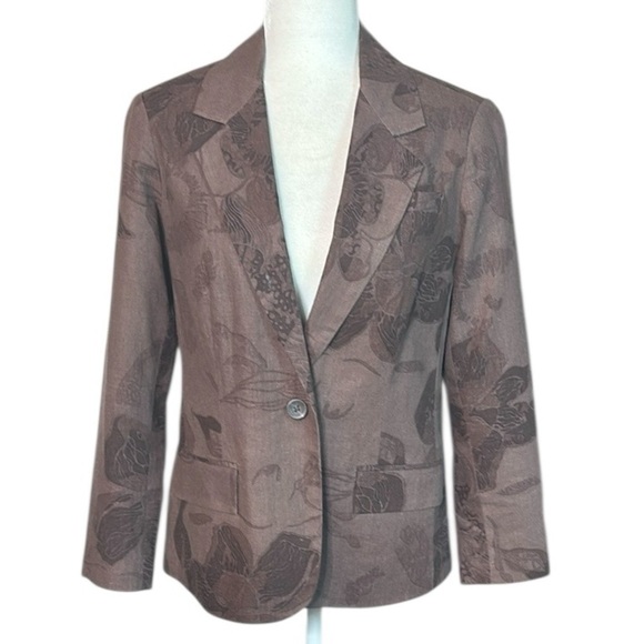 Coldwater Creek Jackets & Blazers - Coldwater Creek Brown Sport Coat with Notched Lapels